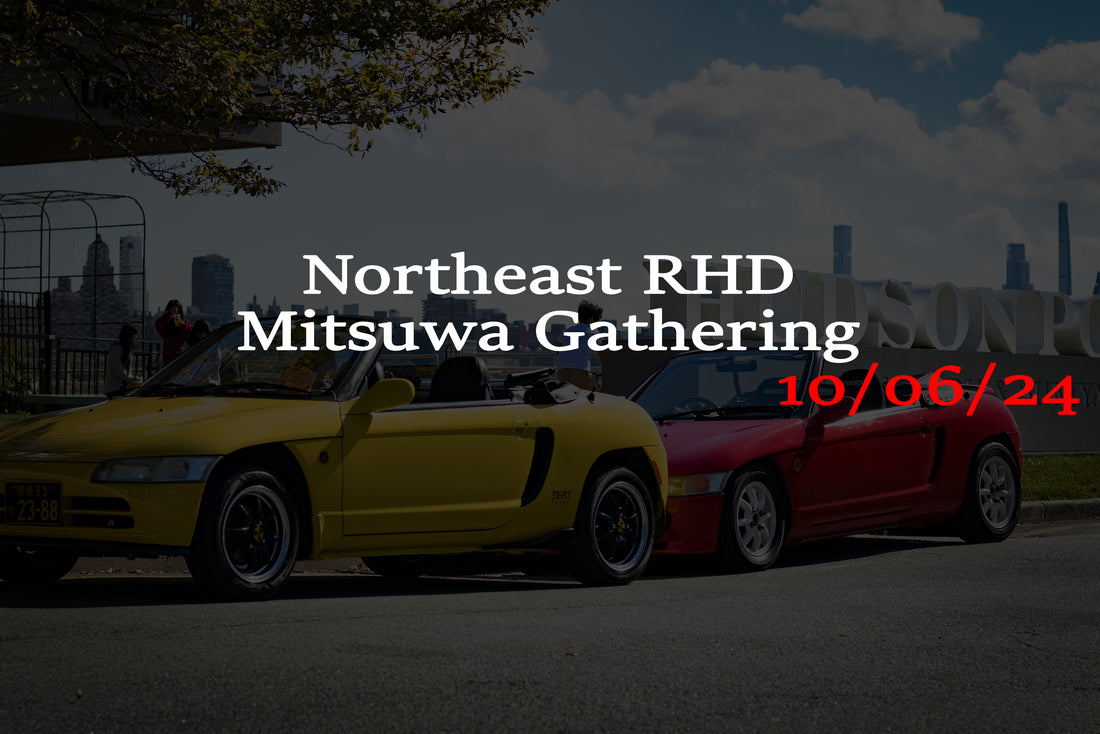 Northeast RHD gather at Mitsuwa Marketplace NJ 10/06/24